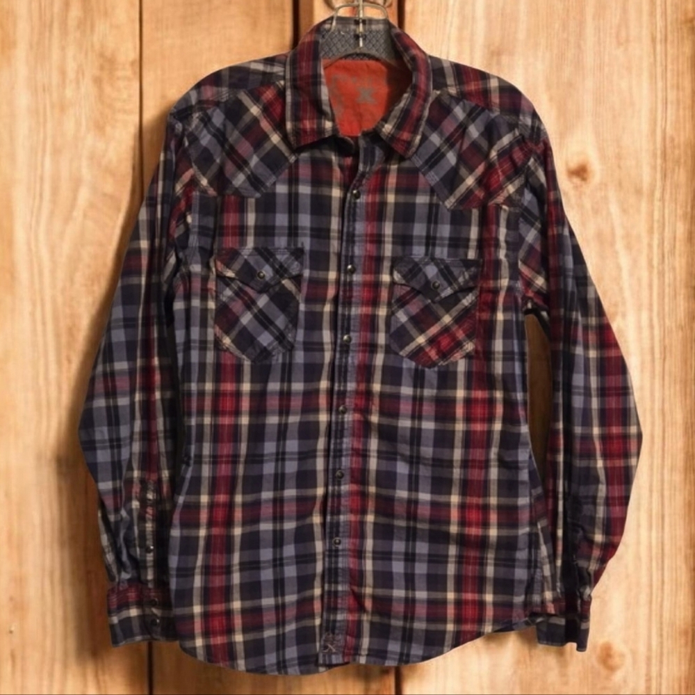 Vintage Wrangler Twenty X Western Snap Shirt